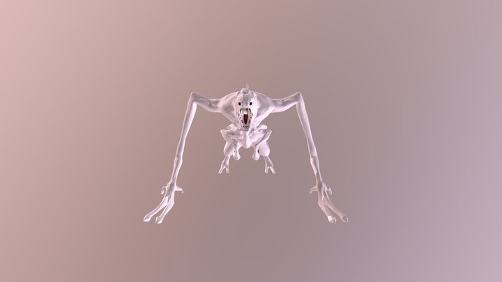 Clover Monster (Cloverfield) 3D Model