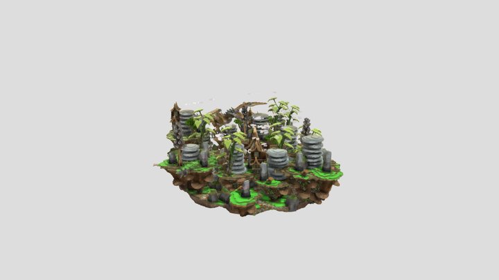 bedwars lobby 3D Model