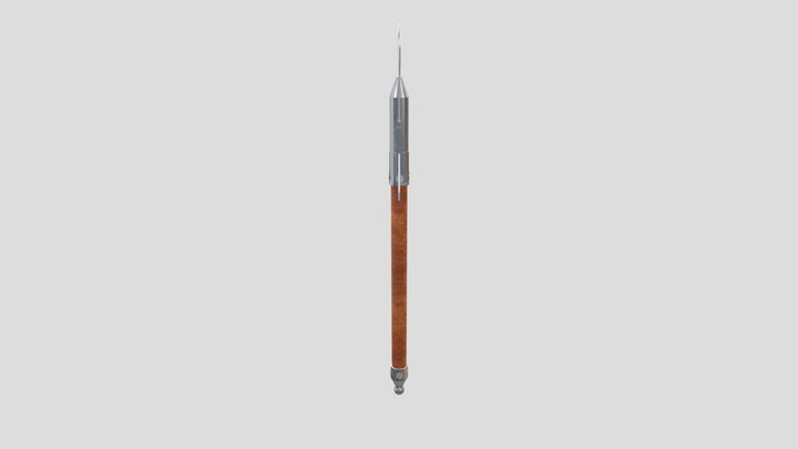 pole arm 1 3D Model