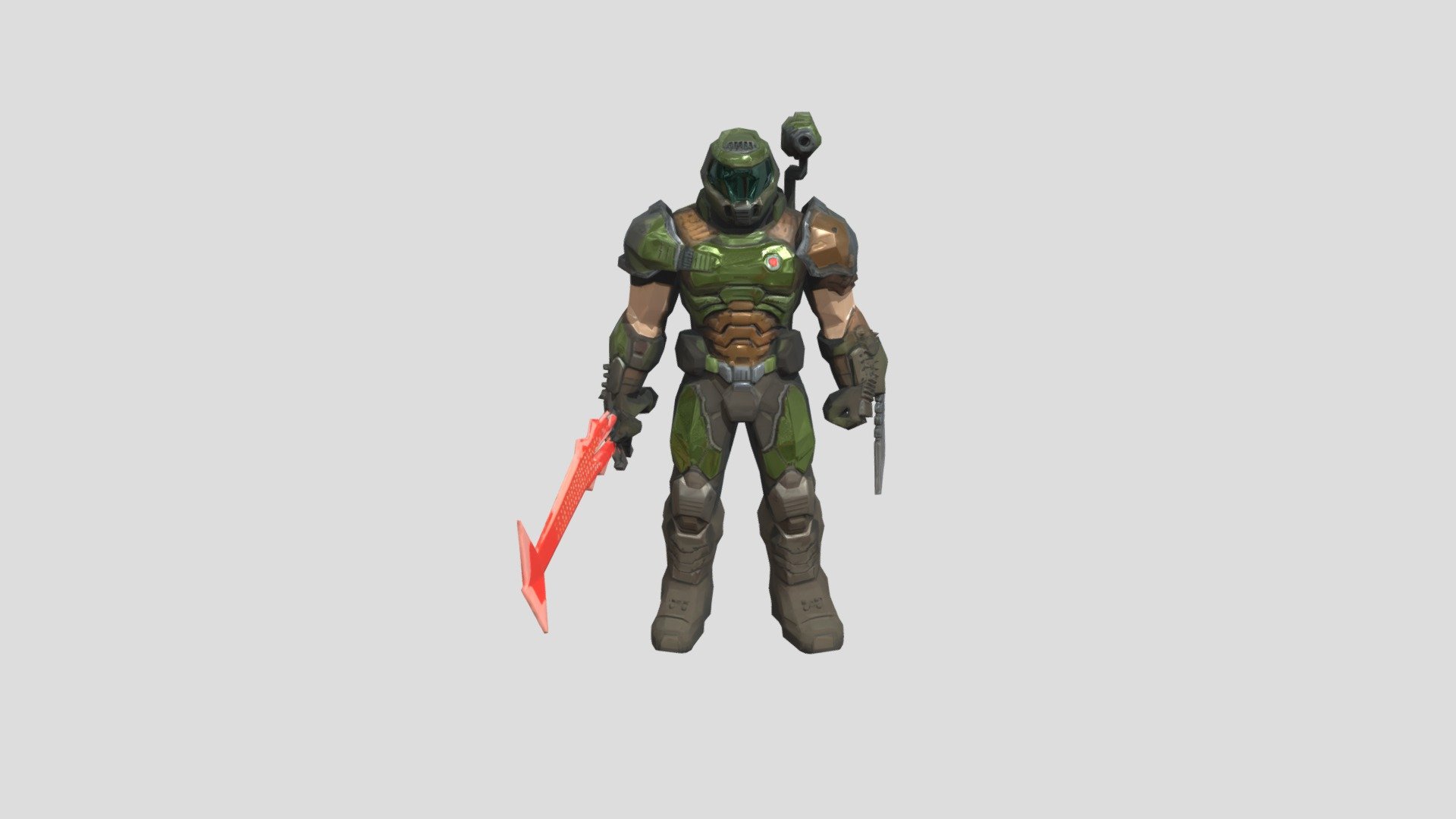 Doom GLB - Download Free 3D model by galeanojuandario333 [d29ac4f ...