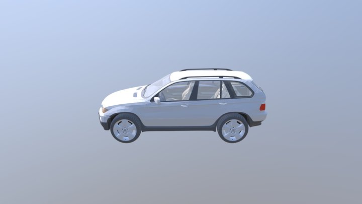 BMW X5 4 3D Model