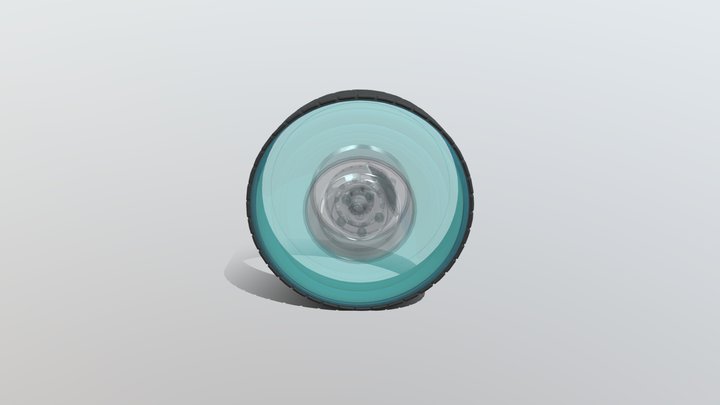 Tire Tread Showcase 3D Model