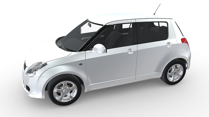 Suzuki Swift 2006 3D Model