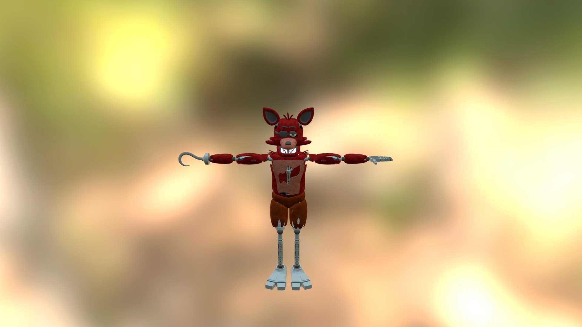 Foxy - Download Free 3D model by 75068vip [d29c913] - Sketchfab