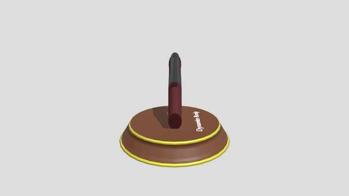 Umineko Gun Model Display 3D Model