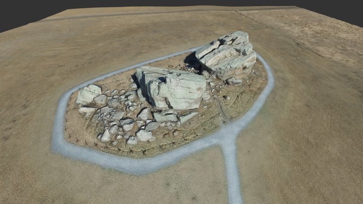 Big Rock Glacial Erratic 3D Model