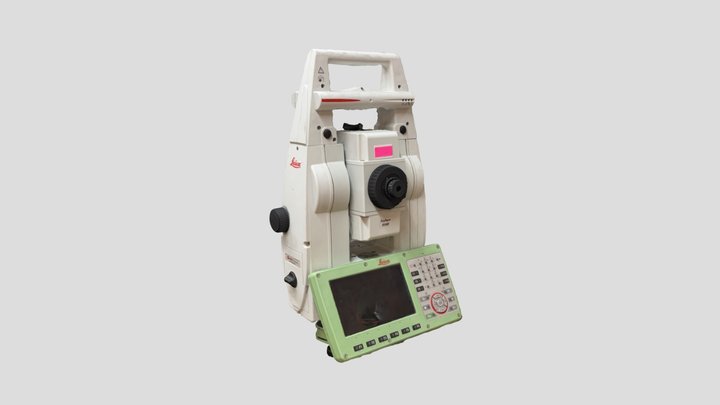 Leica TS16: Robotic Total Station 3D Model