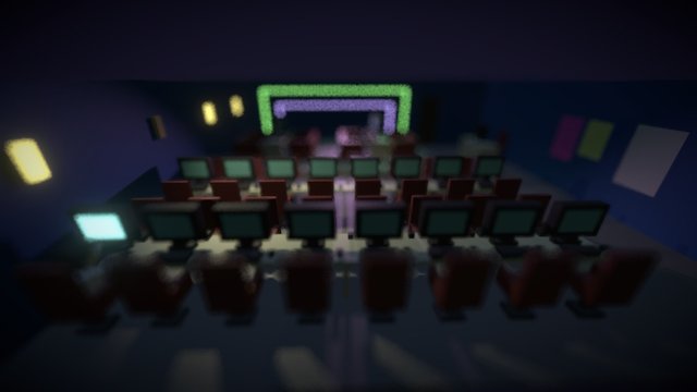 Netcafe_ 3D Model