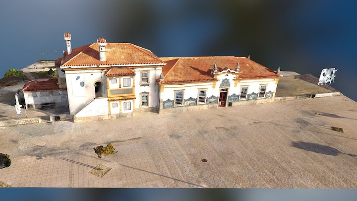 Antiga Estação do Comboio de Sines 3D Model