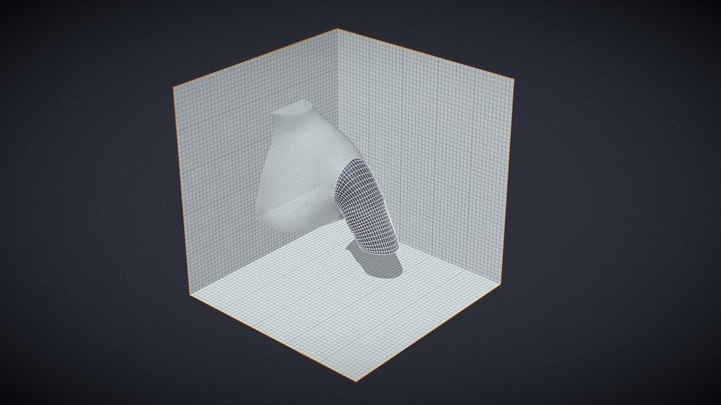 Shape #5 for testing materials (hand 1)