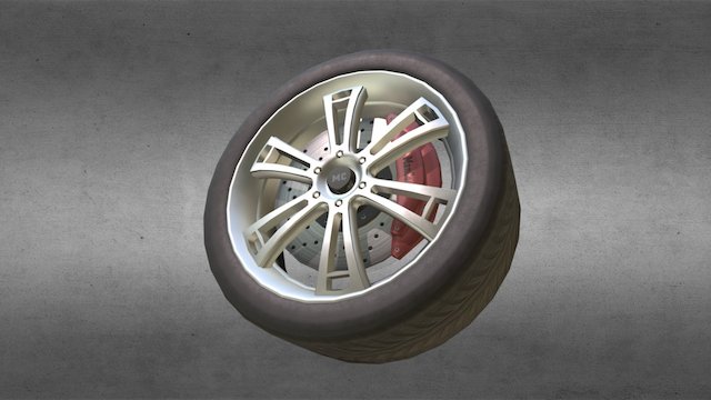 Wheel (4) 3D Model