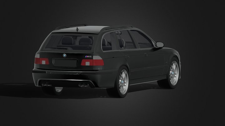 BMW M5 E39 Touring (Concept) 3D Model
