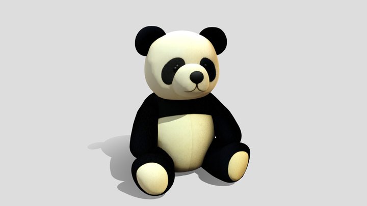 panda doll 3D Model