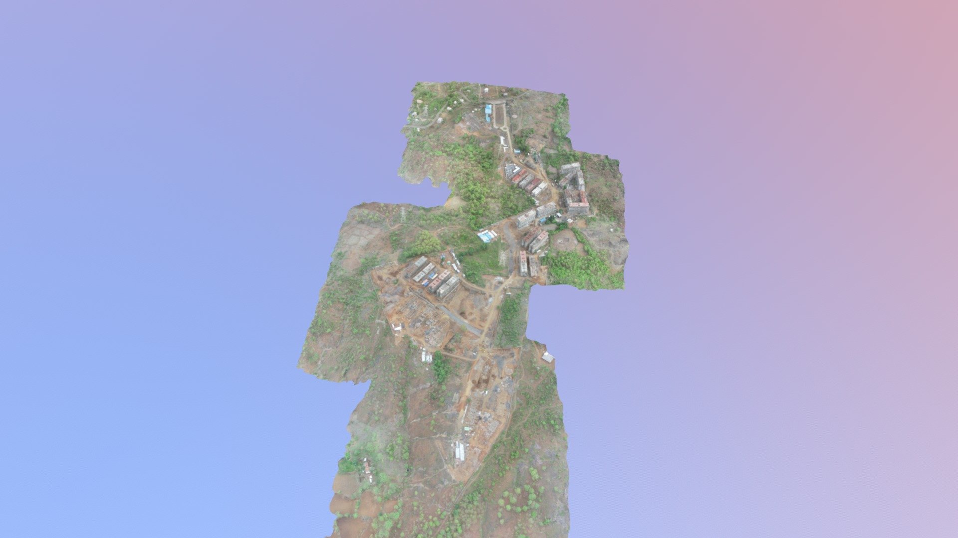 Vangani 35 Simplified 3d Mesh