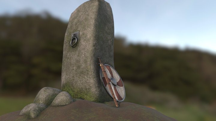 _Warrior_Hill_ 3D Model