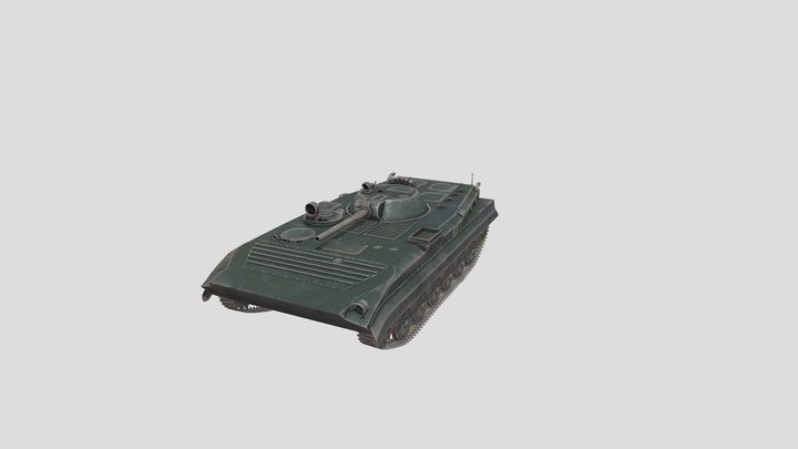 BMP-1 3D Model