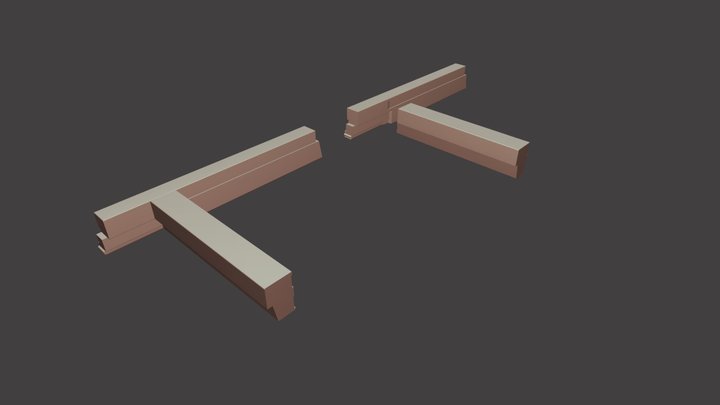 BU 17X67 VS ST -- HS ST SCHUIF - ST 3D Model