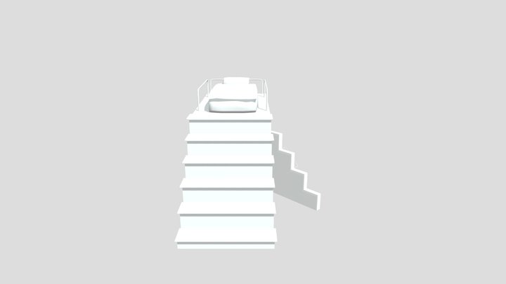 Bunk Bed 3D Model