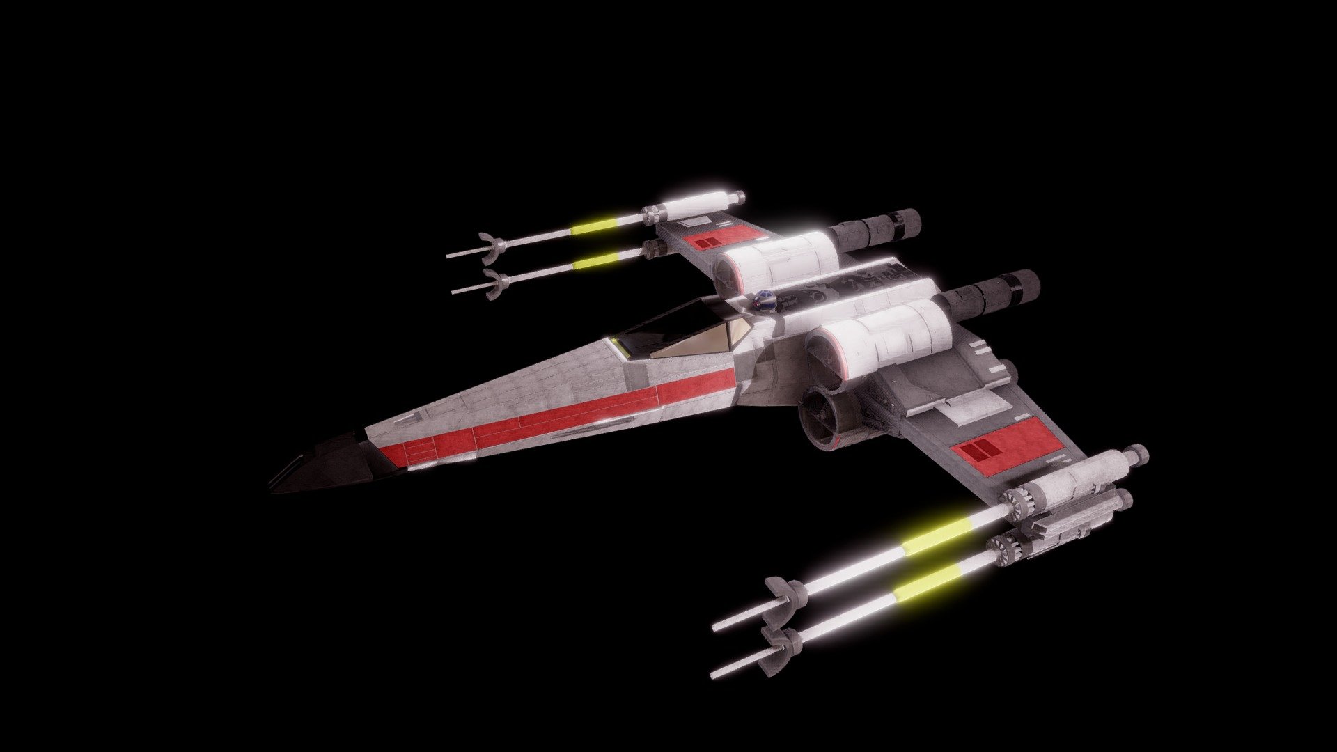 X-Wing - 3D model by yamahadrummer2017 [d2a2dd1] - Sketchfab