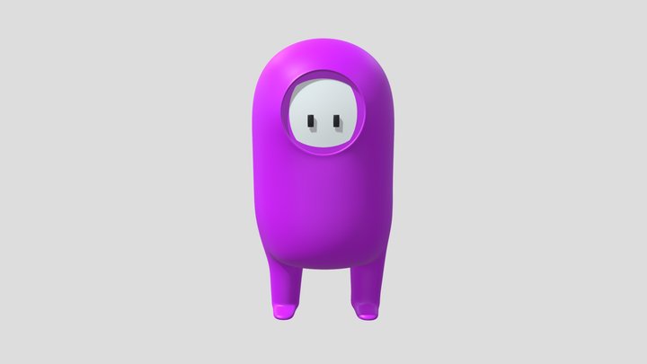 Fallguys 3D Model