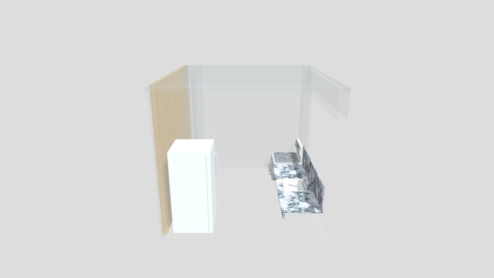 Cozinha + climatização 3D Model