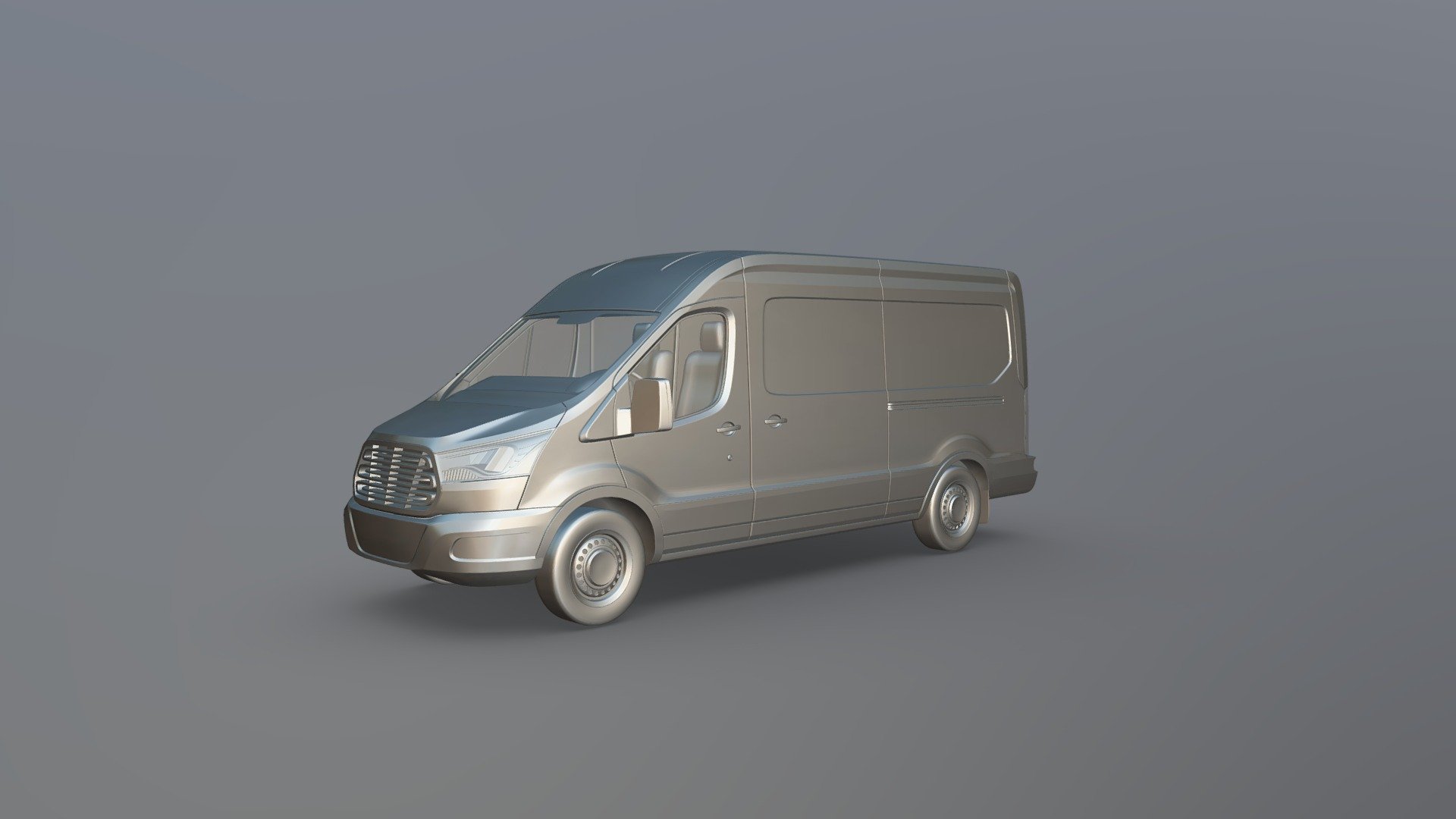 Ford transit 3d model