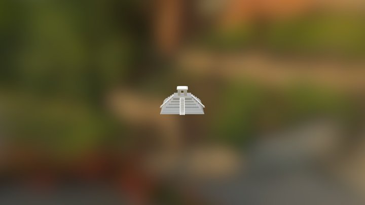 aztec building 3D Model