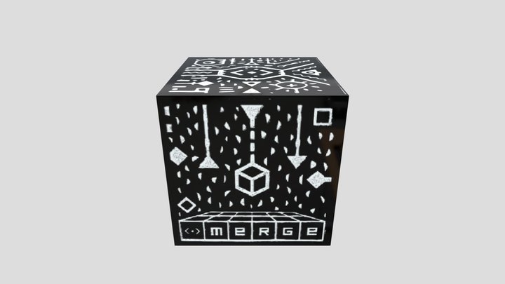 المكعب الإفتراضي merge cube 3D Model