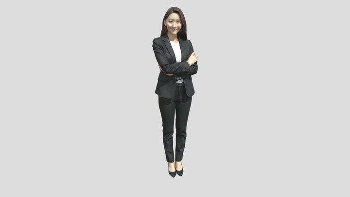 3d model asian person 3D Model