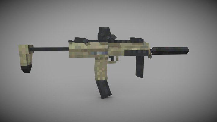 HK MP-7 3D Model