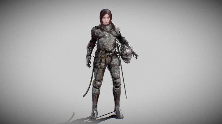 Armor Suit Retopo For Ray II Pose Ver – Kostenloses 3D-Modell STL