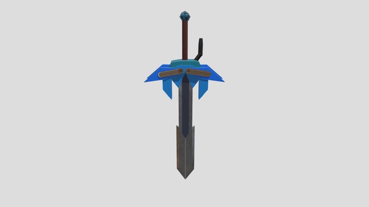 Transforming Sword and Shield (Sword) 3D Model