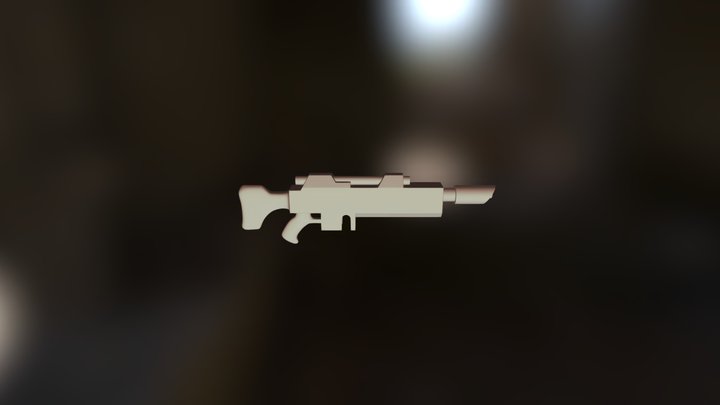 Lasgun Attempt [Unfinished] 3D Model