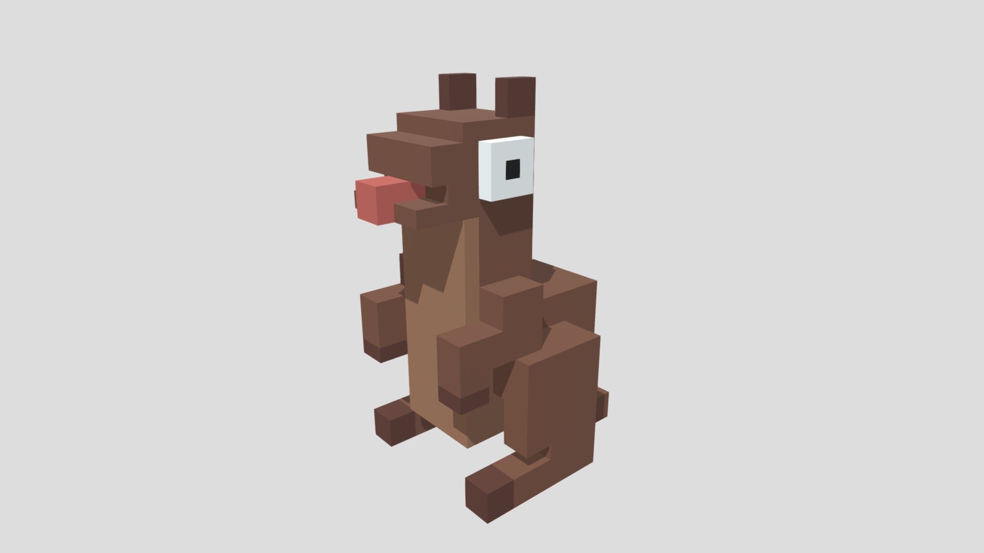 Voxel Kangaroo