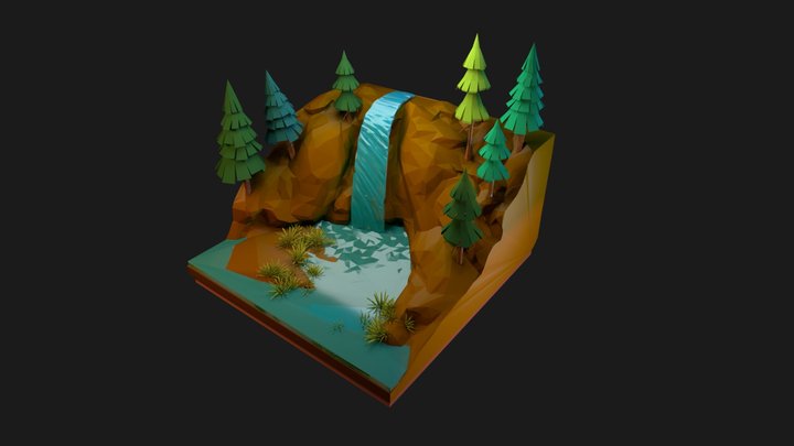 43 Ribeiro Do Lajeado BAKED V01 3D Model