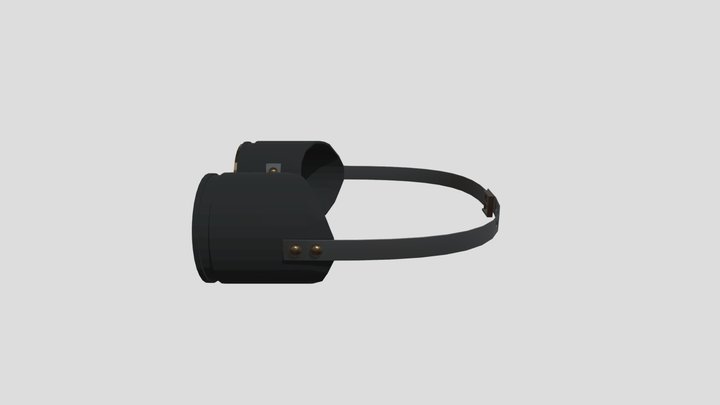 Steampunk Glasses 3D Model