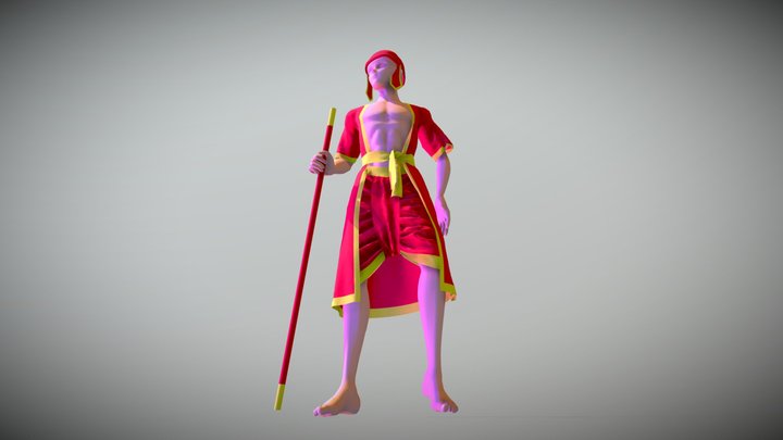 Zawgyi 3D Model
