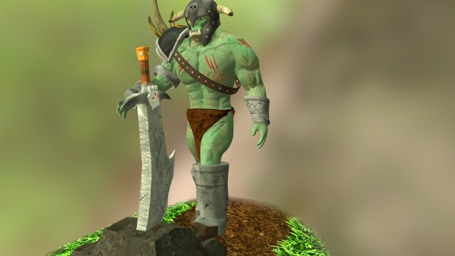 ZARC-ORC (first character) >.<'' 3D Model