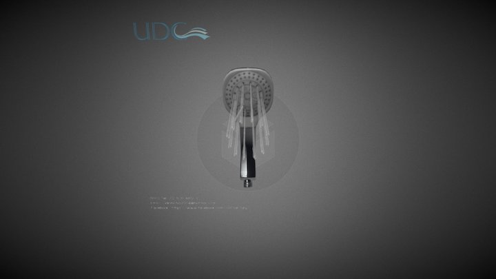 UDC Shower NO.975 3D Model