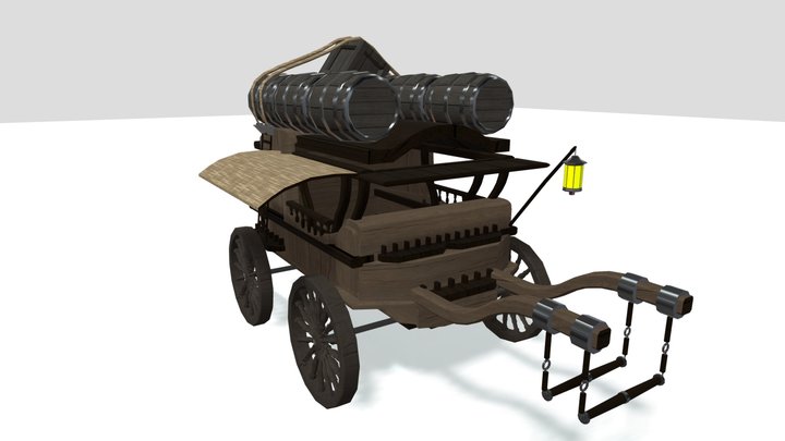 FantasyCart 3D Model