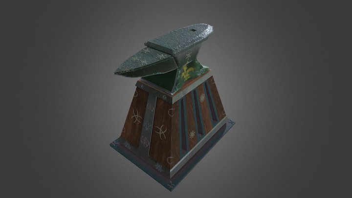 The Legendary Anvil. 3D Model