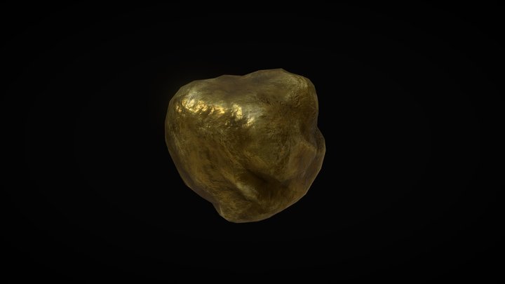 Gold Nugget [Free Download] 3D Model