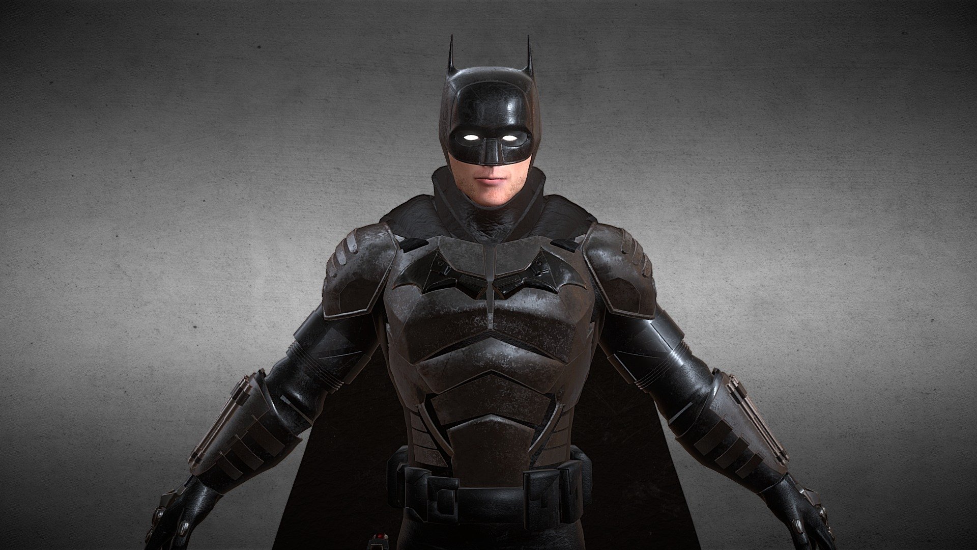 The Batman 2022 Robert Pattison Custom Version - 3D model by 9A Films /  Nihar Arora (@Nihar-9Afilms) [d2afbad]