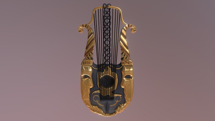 Cli Lyre 3D Model