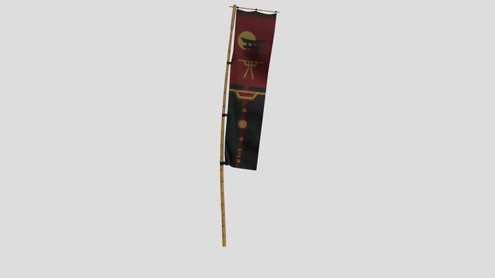 flag 3D Model