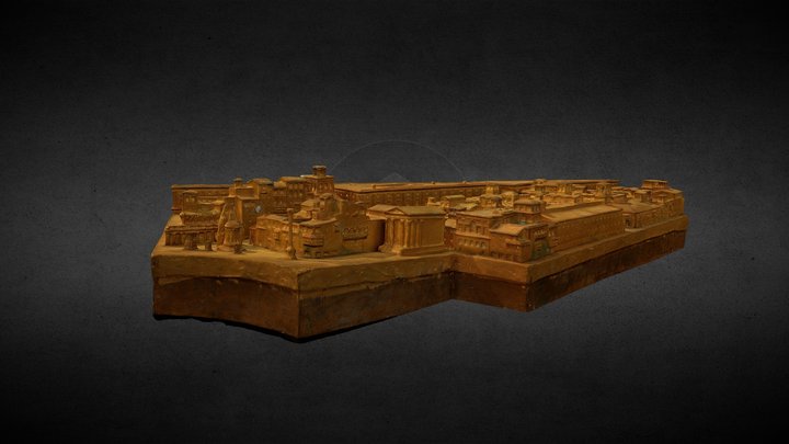 Rome antique - Plaque n°29 bis 3D Model