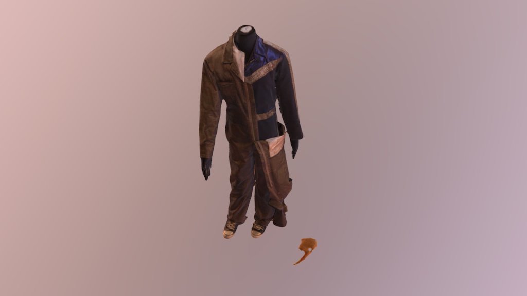 Kenickie Greased Lightning Jumpsuit 3D model by McClatchy 3D