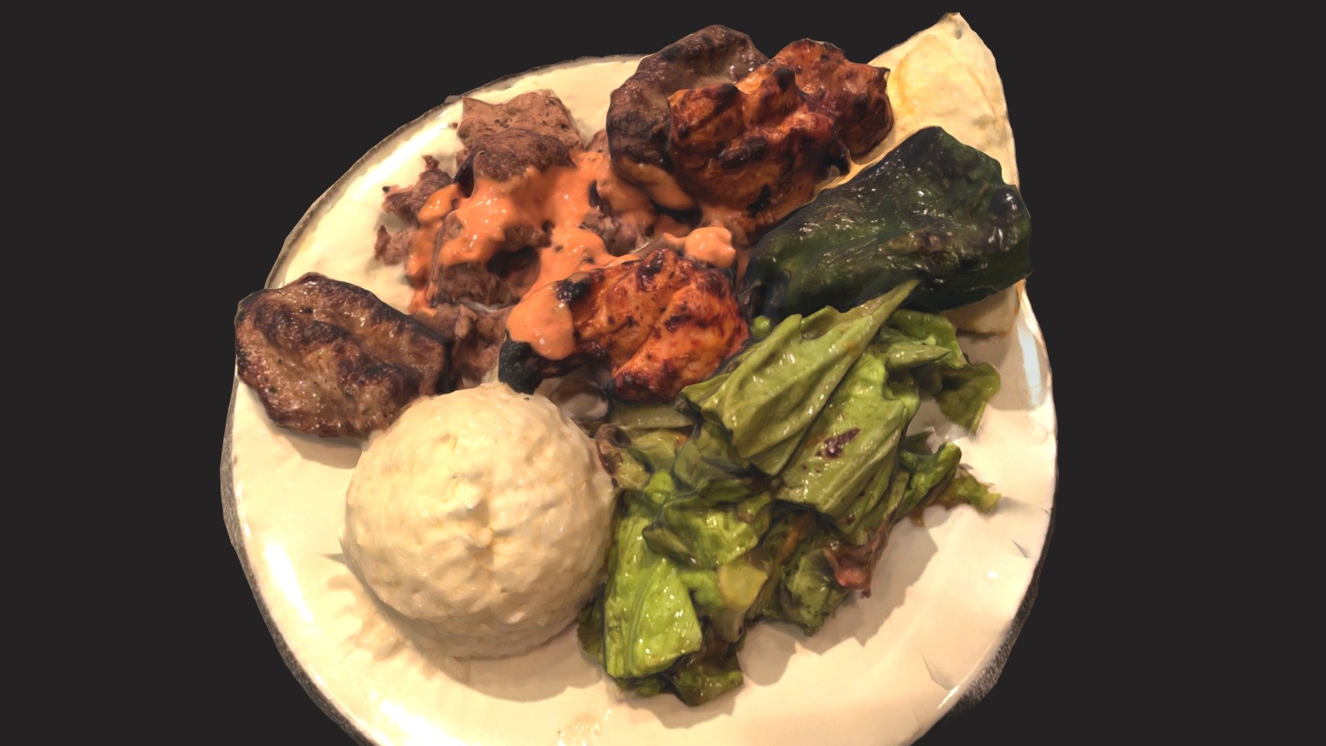 Kebap plate