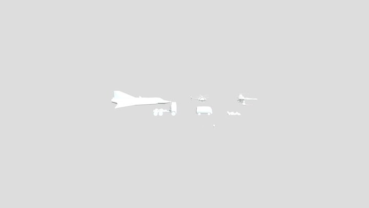 Silhouettes 3D Model
