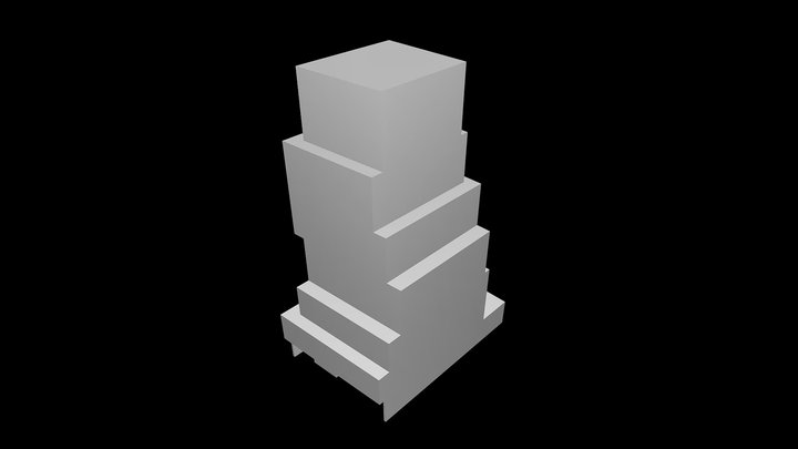 New Museum - Sanaa 3D Model